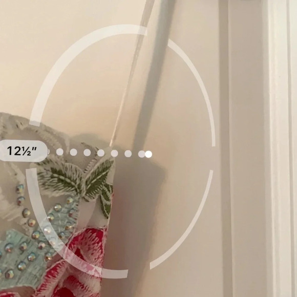 Social Code Strapless Embroidered Gown White - Picture 10 of 11